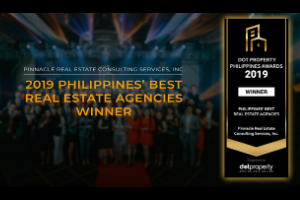 Pinnacle named Best Real Estate Agency during Dot Property Philippines Awards 2019