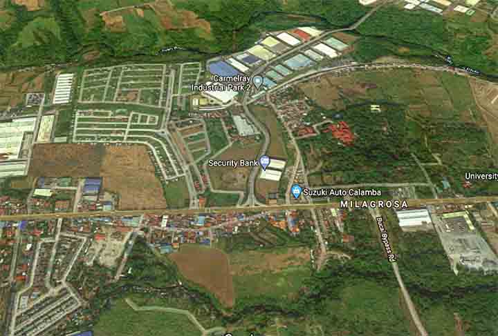 Industrial Lot for Lease in Carmelray 2, Calamba, Laguna