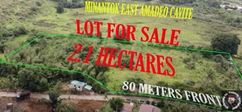 Farmlot for Sale in Minantok East, Amadeo, Cavite