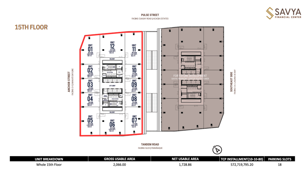 Office Space for Sale in Arca South Office