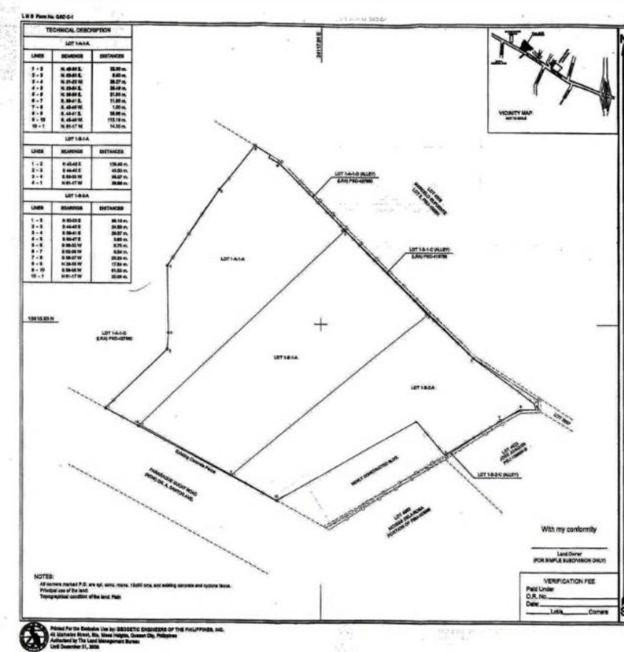 Lot for sale along Dr. Santos Ave., Sucat, Paranaque