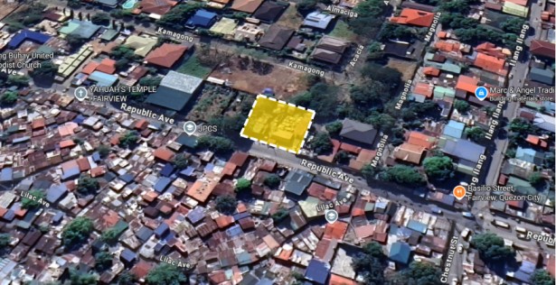 Commercial Lot with Improvement for lease in Republic Ave, Quezon City